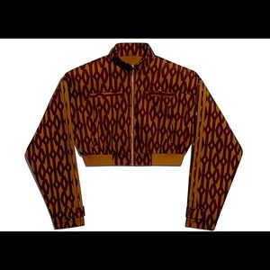 Ivy Park Monogram Crop Jacket